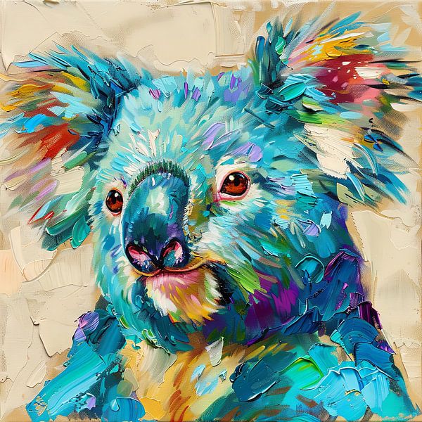 Koala - Koalabeer van Poster Art Shop