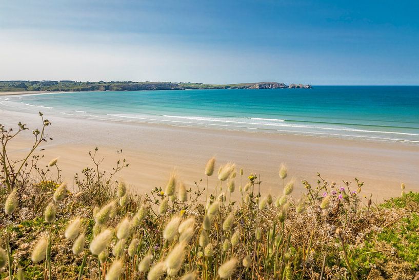 Baie et plage de Kerloc`h, Crozon, Bretagne par Christian Müringer