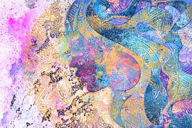 Beauty Of Balance - Abstrakte Illustration von ARTenyo⃤-