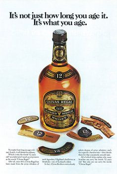 CHIVAS REGAL WHISKY-WERBUNG