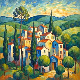 Sommerdorf von Jutta Maria Pusl