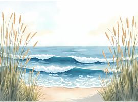 Fluisteringen van de kust van Artistic