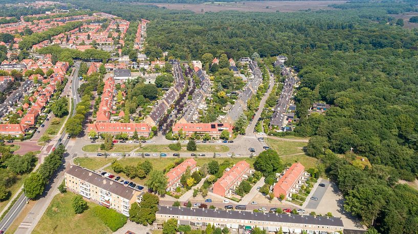 Zicht op Hilversum van Peter Veerman