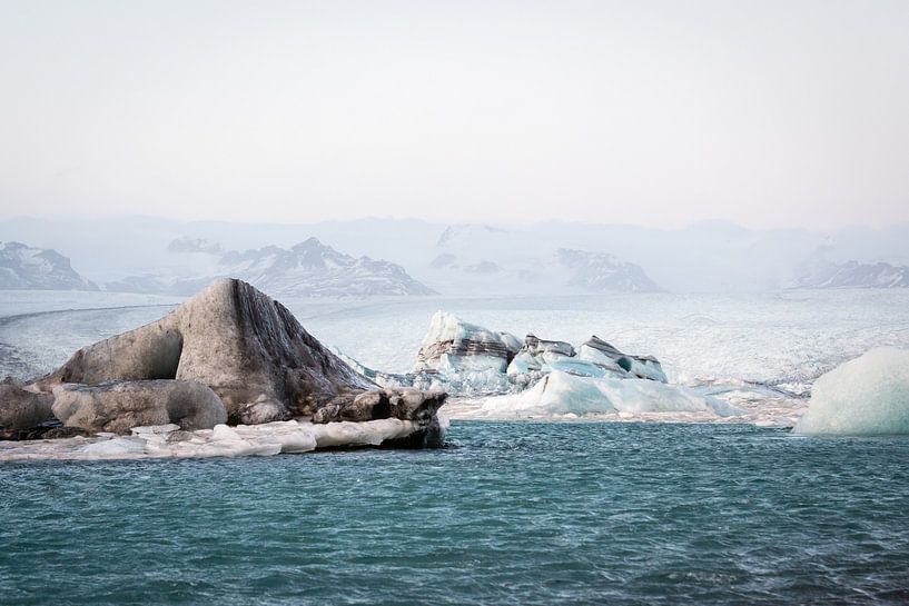 Unreal ice landscape by Marcel Alsemgeest