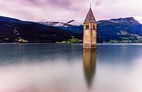 Lake Reschen by Jens Sessler thumbnail