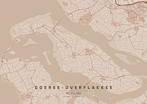 Goeree-Overflakkee Plattegrond