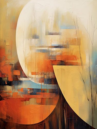 Herfstkleuren abstract