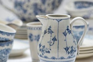 Ancienne boîte bleue