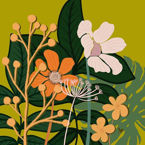 Botanica-Rust en Energie 2 van Karin Steenge