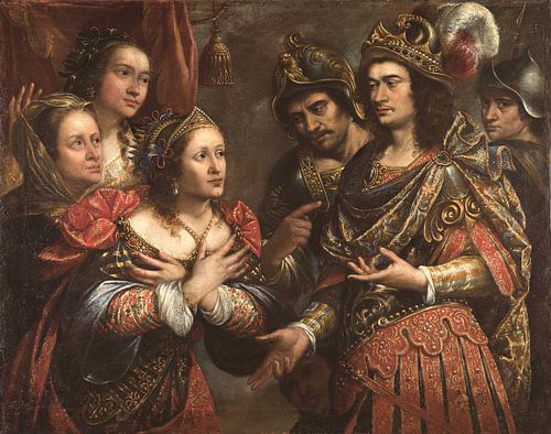 Familie van Darius voor Alexander de Grote, Antonio de Pereda
