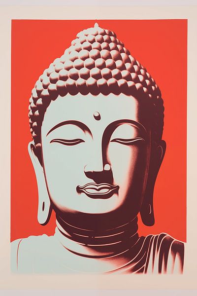 Buddha Kontraste von Steinfox Art