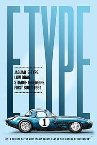 Jaguar E-Type Low Drag Tribute