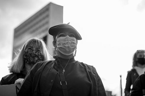 Schwarze Leben sind wichtig Protest 1/3