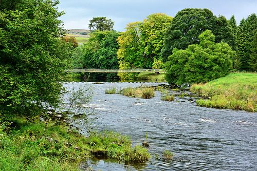 River Wharfe in den Yorkshire Dales