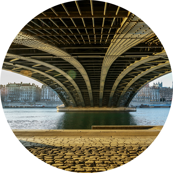 Selfie onder een brug van Steven Groothuismink