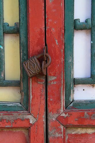 China : Gesloten deuren