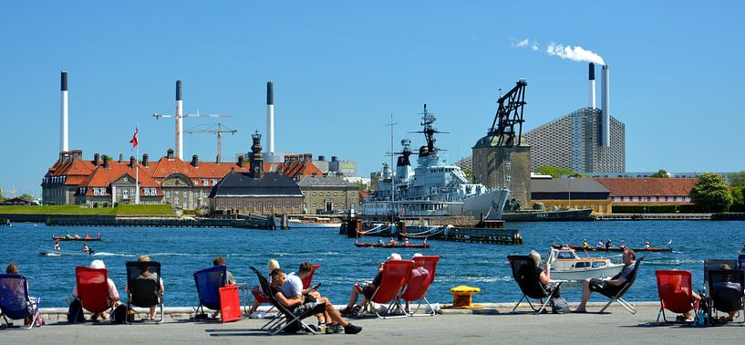 Copenhagen harbour by Erwin Reinders