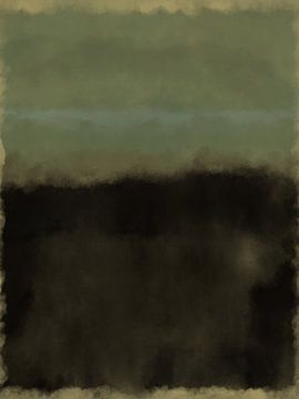 Peinture abstraite minimaliste – Art dans le style de Mark Rothko sur Dina Dankers