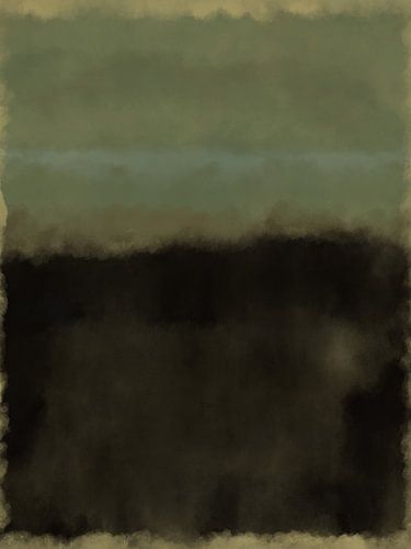 Abstract minimalistisch schilderij – Kunst in de stijl van Mark Rothko