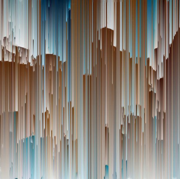 Abstrakte Stadtsilhouette von Maurice Dawson