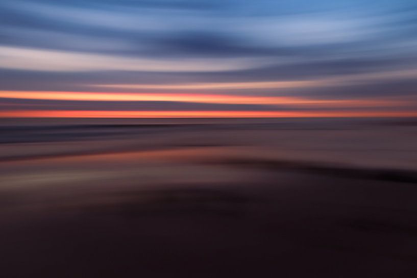 Abend am Meer I von Hartmut Anker