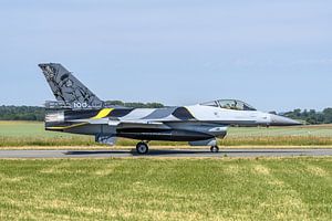 Le F-16 Fighting Falcon belge de General Dynamics.