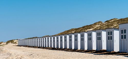 Beach houses on Texel by EJH Photography