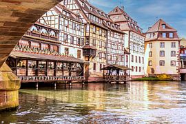 FRANKREICH : STRAßBURG LE PONT SAINT MARTIN MIT RESTAURANT von Photoart-Naegele