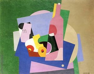 Stillleben mit Flasche (1923)  von Georges Valmier