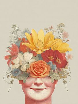 Floral Veil by Artclaud