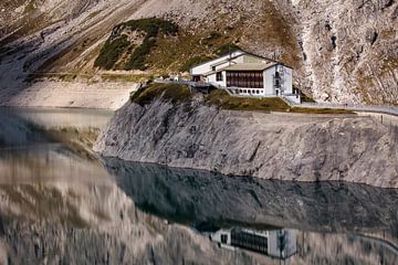 Douglashütte Lünersee von Rob Boon