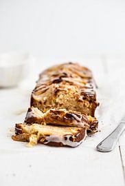 Gâteau aux poires avec glaçage sur Nina van der Kleij