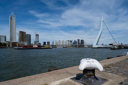 Erasmusbrug Rotterdam van Captured by Herman