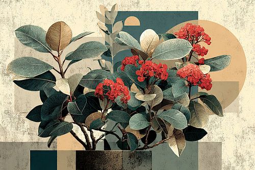 Kräftiger floraler Ausdruck