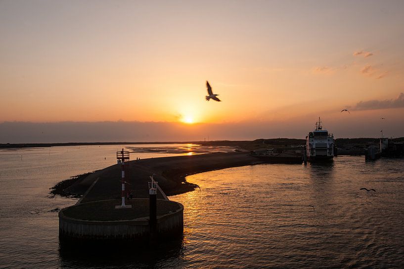 Harbour at the Island van Brian Morgan