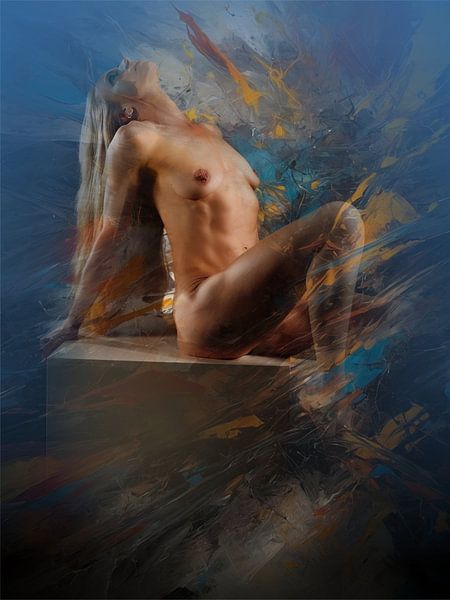 Abstrakte Nacktheit von Henk Bouckaert