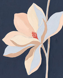 Stylish magnolia in soft shades by Your unique art