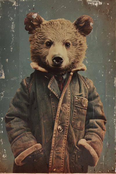 vêtements vintage pour ours par Imperial Art House