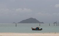 Fishing boat off Con Dao