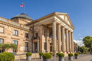 Das Kurhaus von Wiesbaden van Christian Müringer