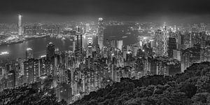 Hong Kong by Night - Victoria Peak - 6 van Tux Photography