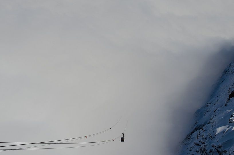 Cable car to infinity by Willem van den Berge