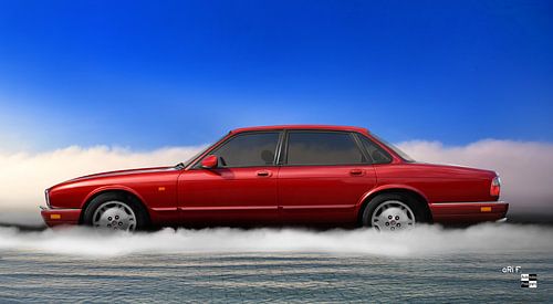 Jaguar X300 in Originalfarbe von aRi F. Huber