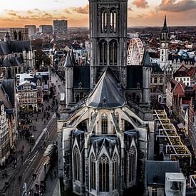 Sint-Niklaas Church in Ghent by Kimberly Lans