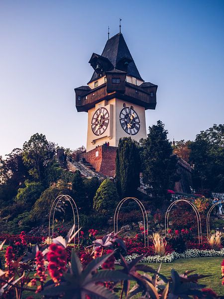 Grazer Uhrturm von Alexander Voss