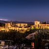 Alhambra by night by Rainer Pickhard