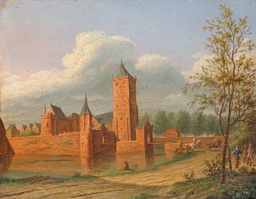 Schloss Batestein bij Vianen, Jan Jacob Teyler van Hall