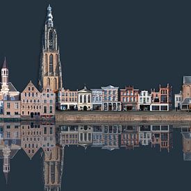 Stadtbild Amersfoort (extra lang) von Aad Trompert