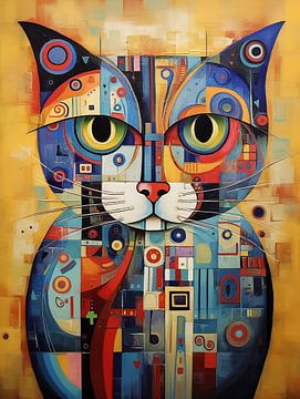 Kat abstract van Imagine