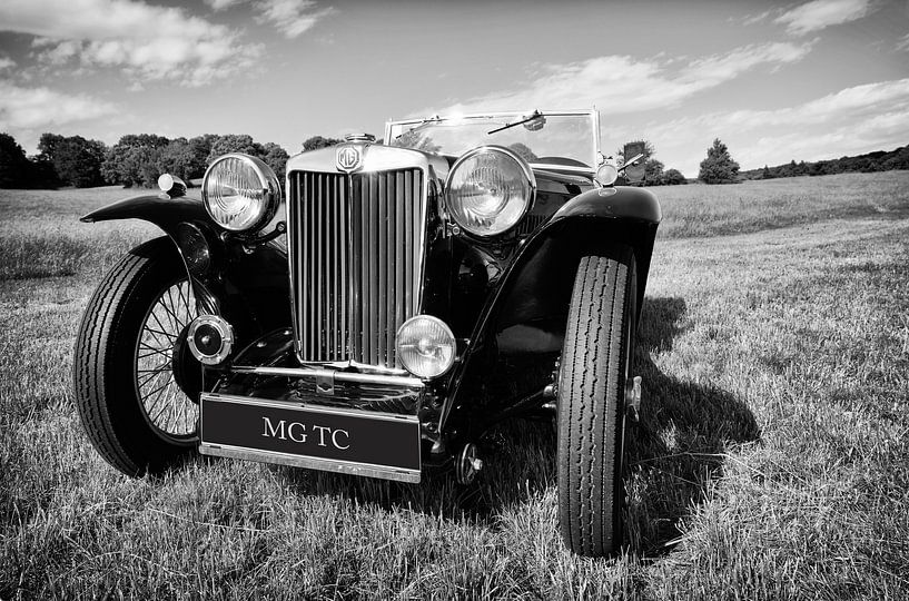 English classic Austin Midget MG TC from 1946 by Ian Beck's fotowerk